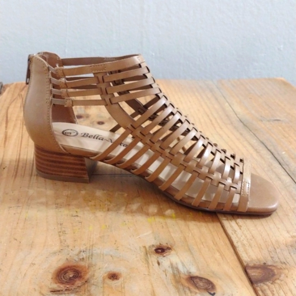 Bella Vita Holden Leather Gladiator Sandal Size 7W NEW - Picture 8 of 12